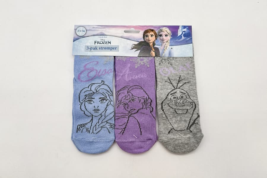 3 Packungen Kinder Socken Contrast Company, Gr. 23/26